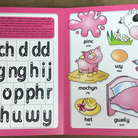 Fy Llyfr Ysgrifennu Hud/My Magic Writing Book: Ysgrifennu Geiriau Cyntaf/Writing My First Words