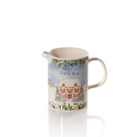 Nadolig Llawen jug - Christmas cottage