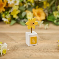 Welsh block decorations - Daffodil