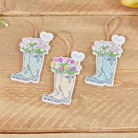 Welsh hanging decorations - Flowers in Wellies