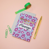 Birthday card 'Pen-blwydd Hapus Mamgu' gran