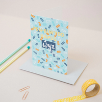 Birthday card 'Pen-blwydd Hapus Å´yr' grandson