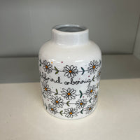 Bud Vase - Ffrind Arbennig - Daisies