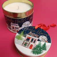 Christmas Fragranced Tin Candle - Nadolig Llawen - Santa