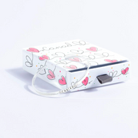 Silver plated bangle - Cariad