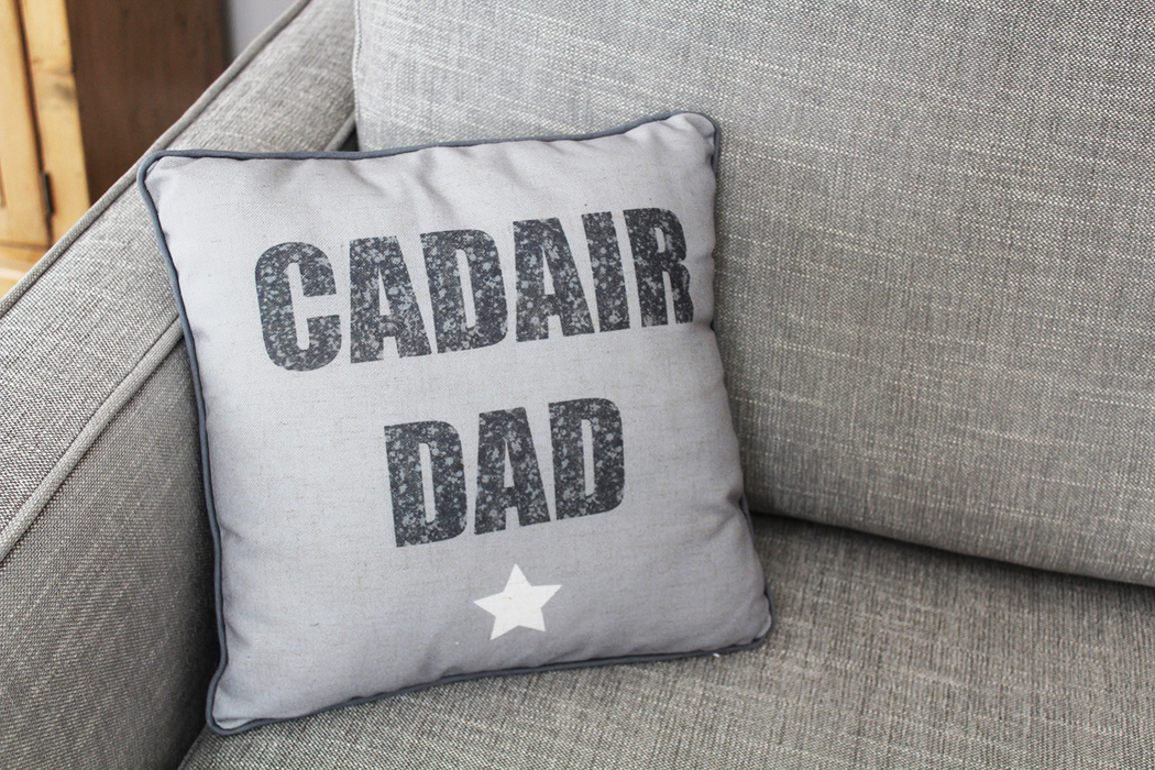 Cushion for Dad - Cadair Dad