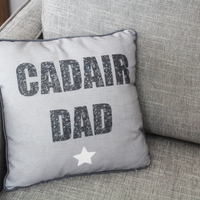 Cushion for Dad - Cadair Dad