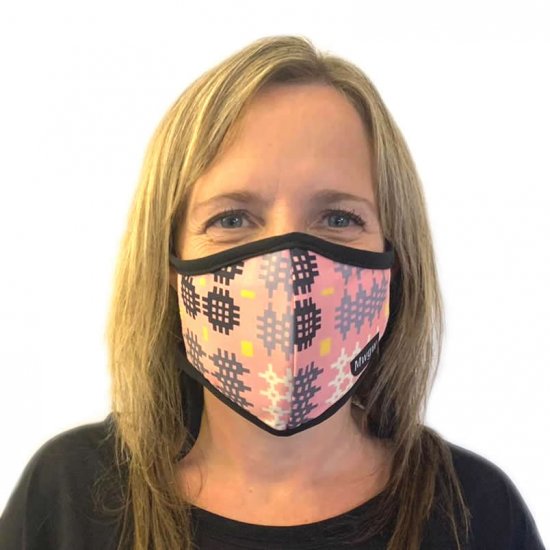 Mwgw Face Mask - Pink Tapestry