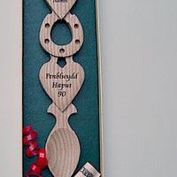 Example of lovespoon in box
