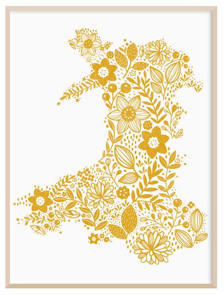 Wales in Bloom Print
