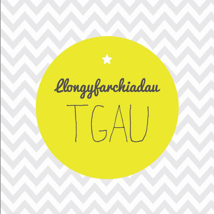 Congratulations card 'Llongyfarchiadau TGAU' GCSE