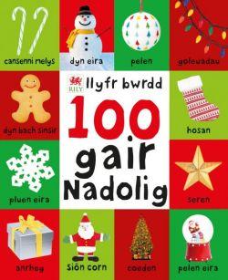 100 Gair Nadolig - Llyfr Bwrdd