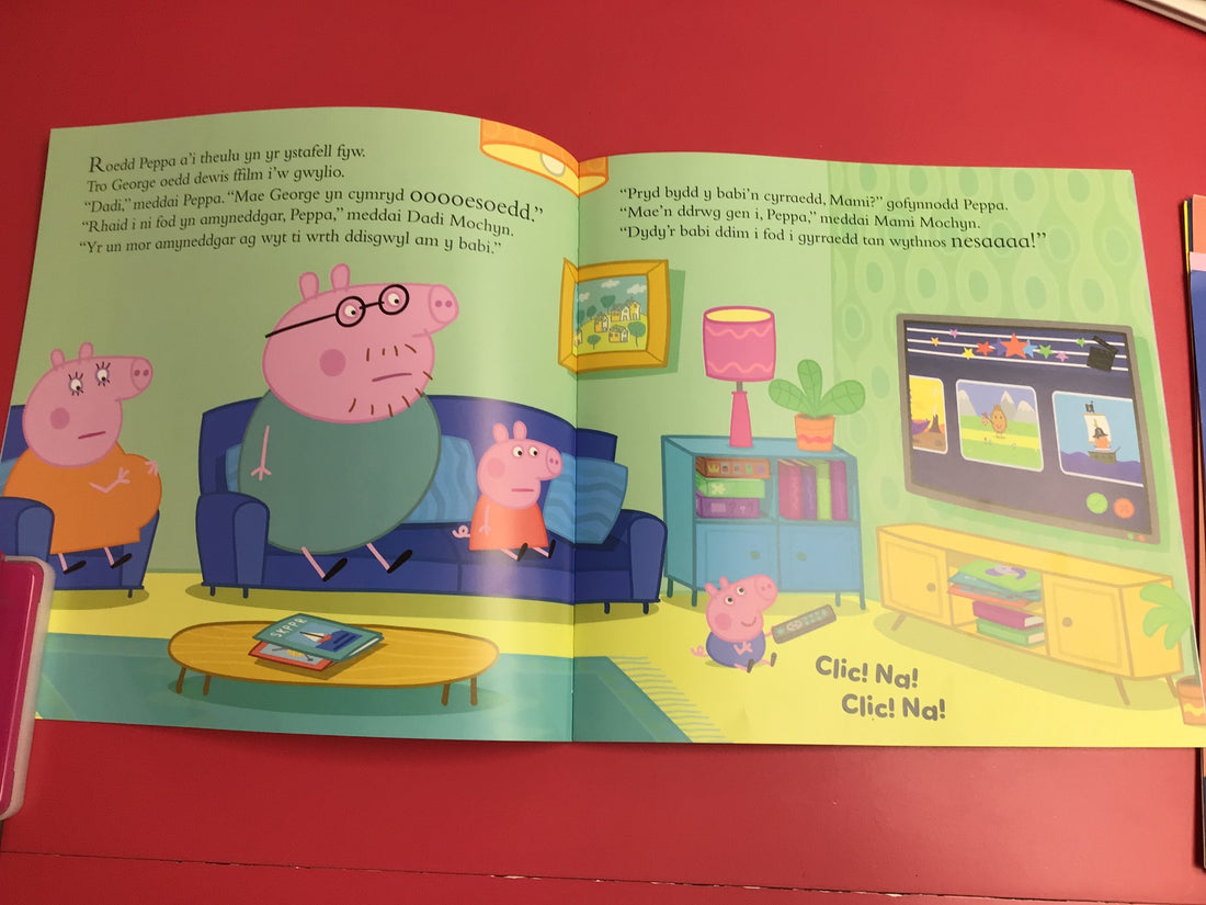 Chwaer Fach Newydd Peppa