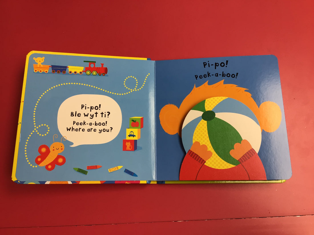 Llyfr Codi Fflap Cyntaf Babi Pi-po / Baby&