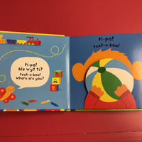 Llyfr Codi Fflap Cyntaf Babi Pi-po / Baby's Very First Lift the Flap Peekaboo