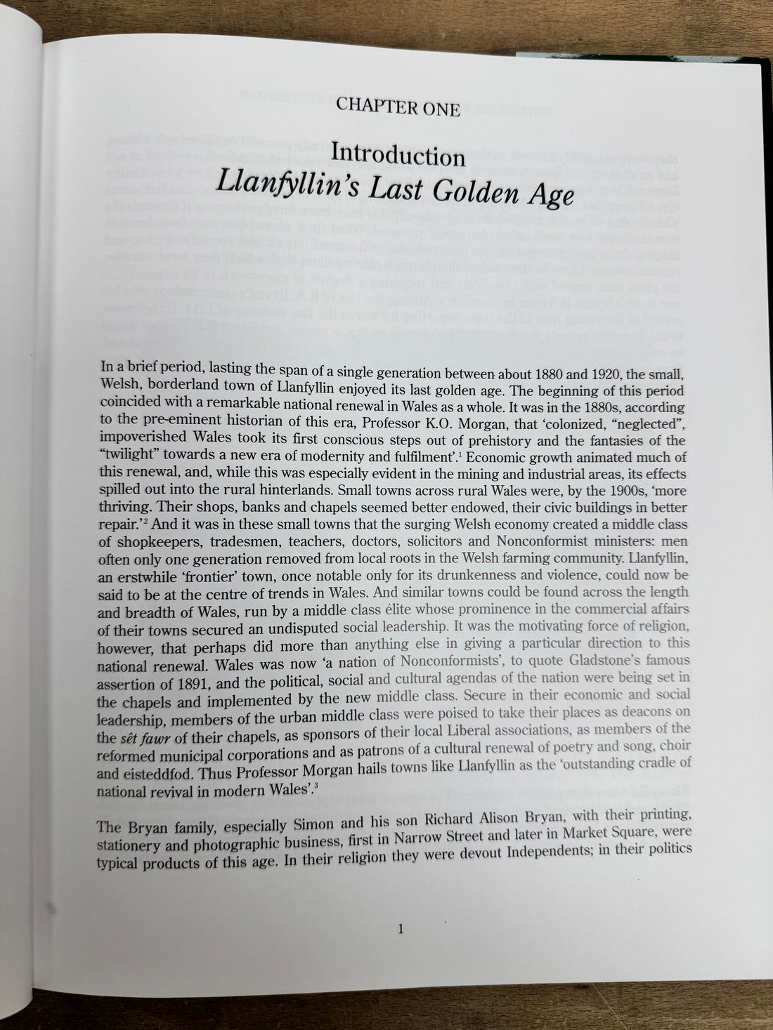 Llanfyllin - Portrait of an Age