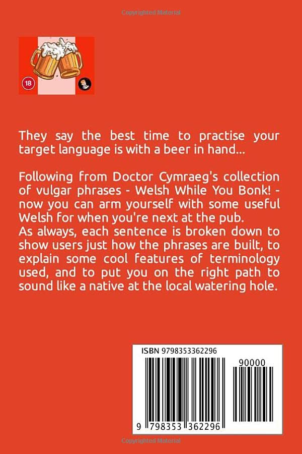 Cymraeg Wrth Feddwi: Welsh While You Get P*ssed