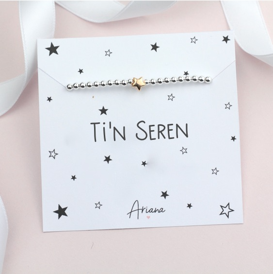 Welsh bracelet 'Ti'n Seren' - You're a Star