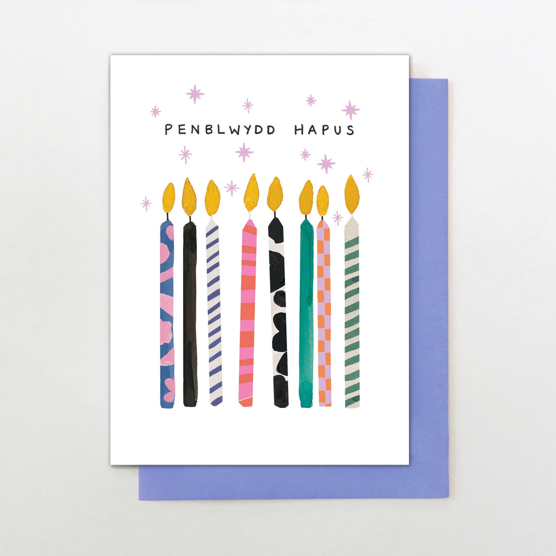 Penblwydd Hapus Candles