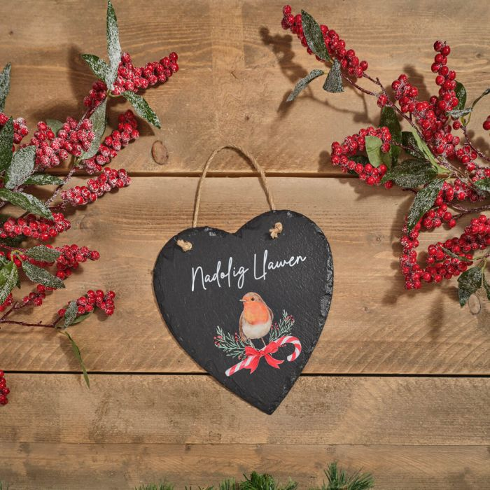Welsh Robin with Bow &