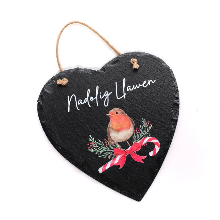 Welsh Robin with Bow &