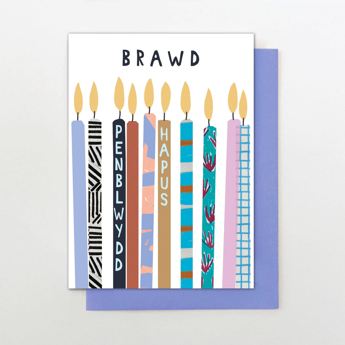 Welsh Birthday card for Brother "Penblwydd Hapus Brawd"