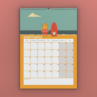 2026 Welsh Language Calendar - A3 or A4