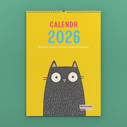 2026 Welsh Language Calendar - A3 or A4