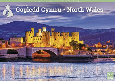 Gogledd Cymru | North Wales A4 Calendar 2027