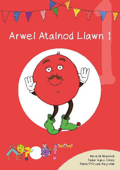 Cyfres Cymeriadau Difyr: Glud y Geiriau - Arwel Atalnod Llawn 1