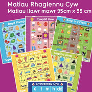 Matiau Rhaglennu Cyw: Pecyn Cyflawn