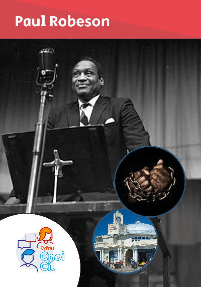 Cyfres Cnoi Cil: Paul Robeson (pecyn)