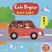 Cyfres Gwthio, Tynnu, Llithro: Ceir Prysur / Busy Cars: Busy Cars cover image