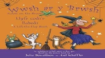 Wwsh ar y Brwsh - Llyfr codi'r llabedi / Room on the Broom - A lift-the-flap book: Room on the Broom - A lift-the-flap book cover image