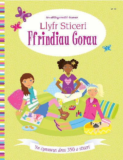 Llyfr Sticeri Ffrindiau Gorau *