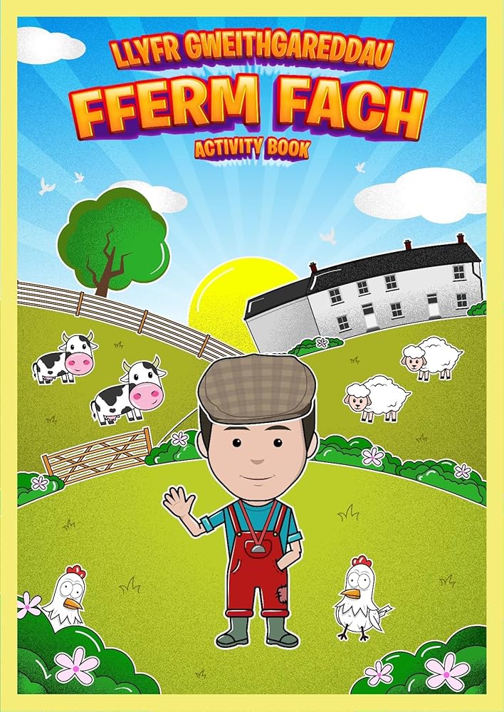 Llyfr Gweithgareddau Fferm Fach cover image