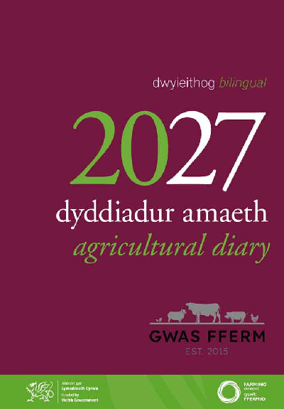 Dyddiadur Amaeth 2027 Agricultural Diary
