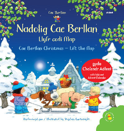 Nadolig Cae Berllan - Llyfr Codi Fflap / Cae Berllan Christmas - Lift the Flap