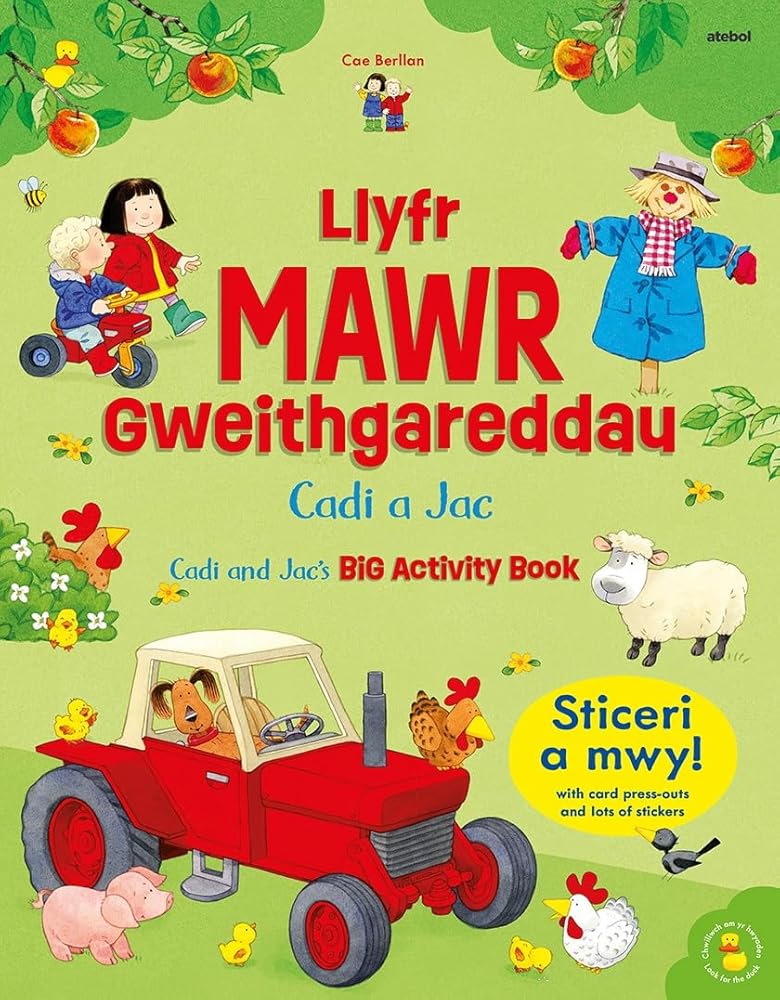 Llyfr Mawr Gweithgareddau Cadi a Jac / Cadi a Jac&