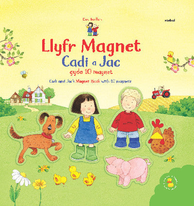 Llyfr Magnet Cadi a Jac / Cadi and Jac&