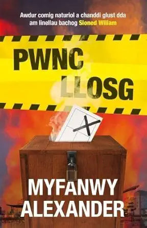 Pwnc Llosg (English and Welsh Edition) cover image