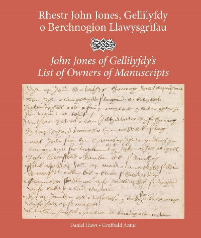 Rhestr John Jones, Gellilyfdy o Berchnogion Llawysgrifau / John Jones of Gellilyfdy&