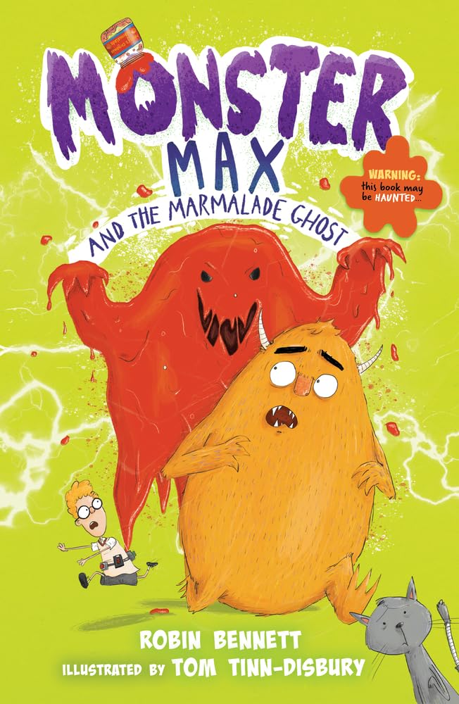 Monster Max and the Marmalade Ghost cover image