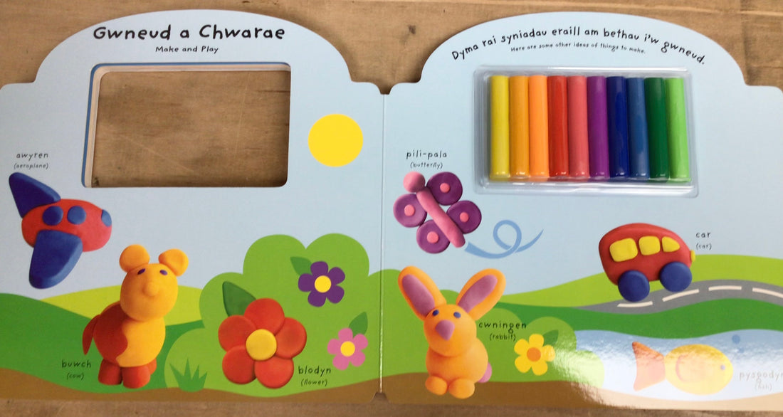 Chwarae a Dysgu: Dewch i Fodelu gyda Clai *