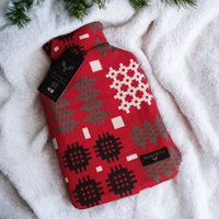 Welsh Blanket Print Hot Water Bottle