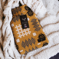 Welsh Blanket Print Hot Water Bottle