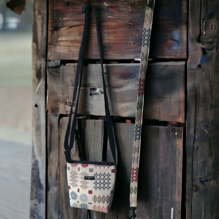 Welsh Blanket Print Cross Body Bag