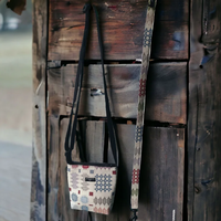 Welsh Blanket Print Cross Body Bag