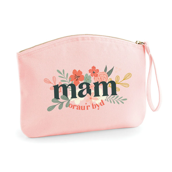 'Mam Orau'r Byd' accessory bag / pouch