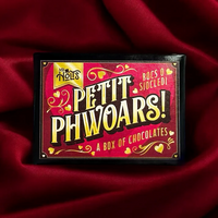 Mr Holt's 'Petit Phwoars!' gift box of Welsh chocolates